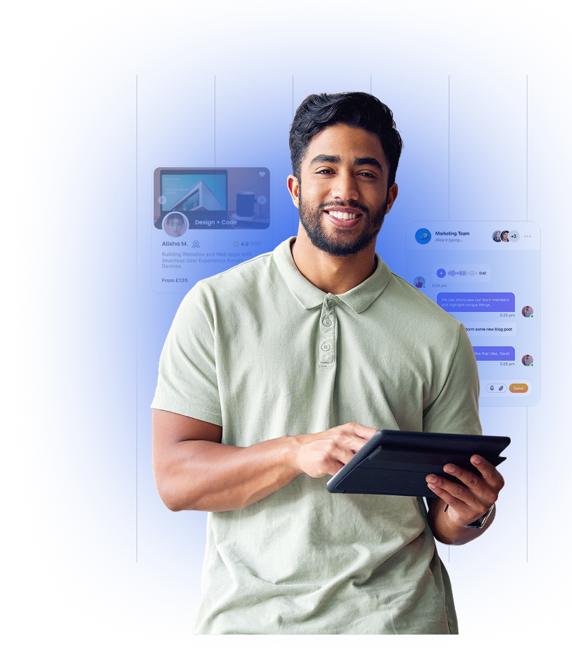 Explore trusted freelancers for online services